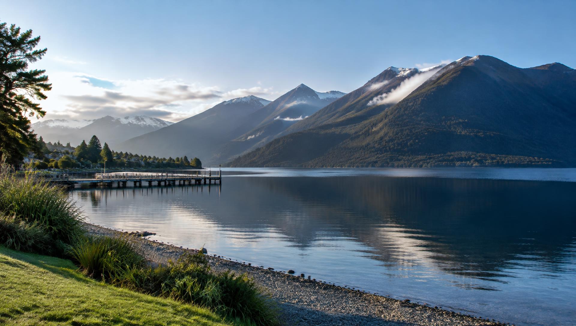Louvre roofs and outdoor living in Te Anau